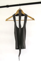 OurWay AllWays Top in grey — women's everyday tank top on hanger