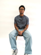 OurWay All Day Tee in grey — casual quality men's everyday t-shirt